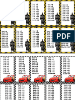 Tablas para Multiplicar