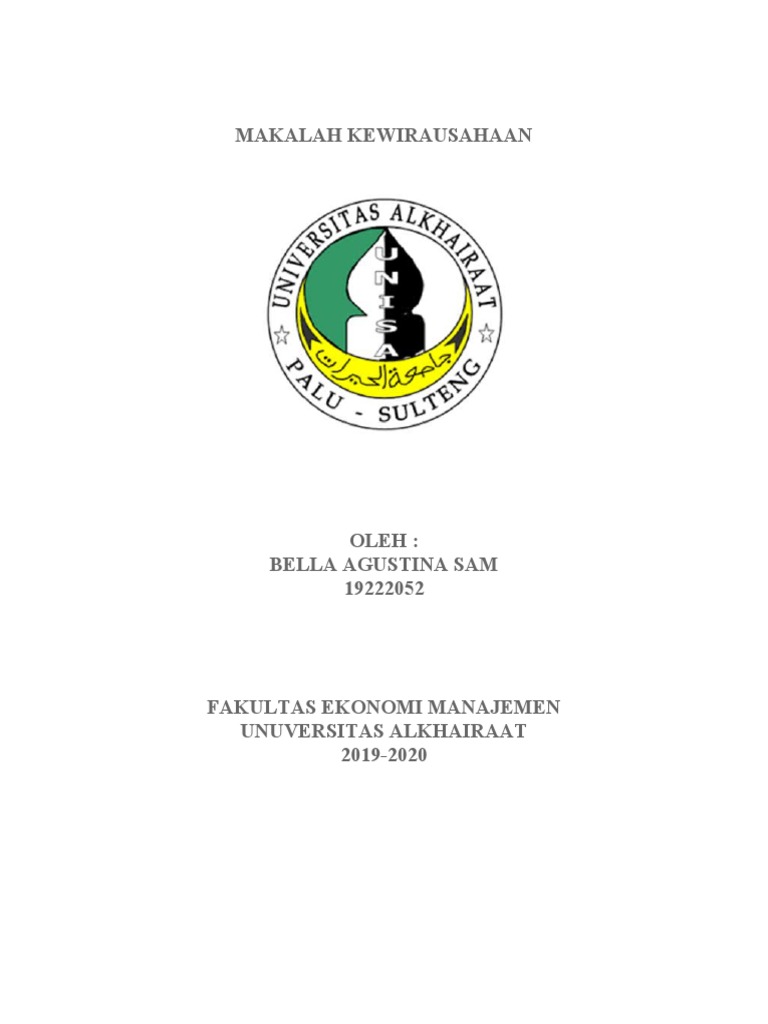 Konsep dasar kewirausahaan pdf