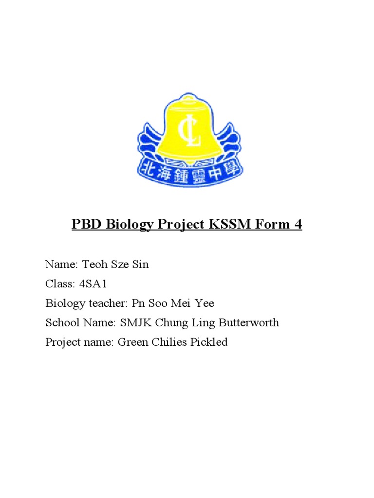 Green Chilies Pickling Project Guide | PDF