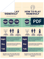 Werewolf Game Rules