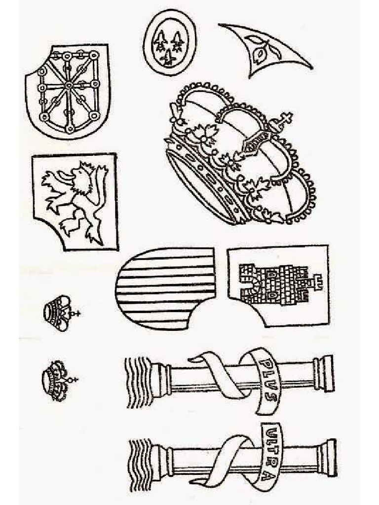Escudo espana puzzle pdf