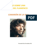 Camarón, Trabajo. Fernando Ruiz Fernández.