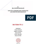 Matematik - 2 Dönem 2022