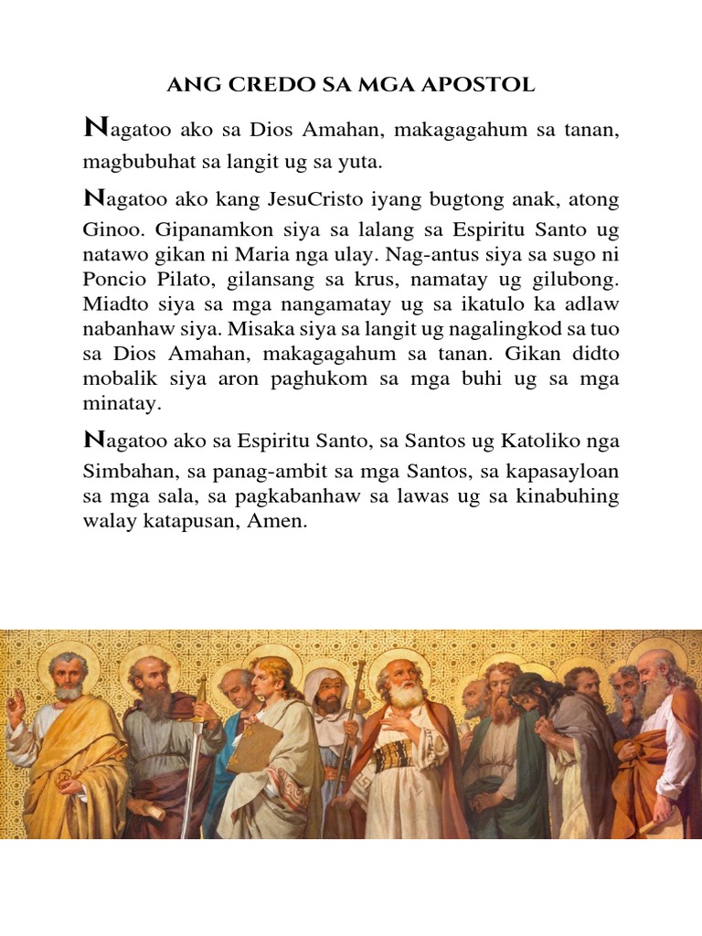 Credo De Apóstol