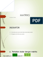 Perkalian Matriks