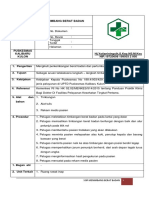 Sop Pelayana Posyandu Balita Dan Lansia