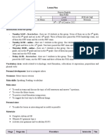 Lesson Plan Revision for FCE & CAE Level Students