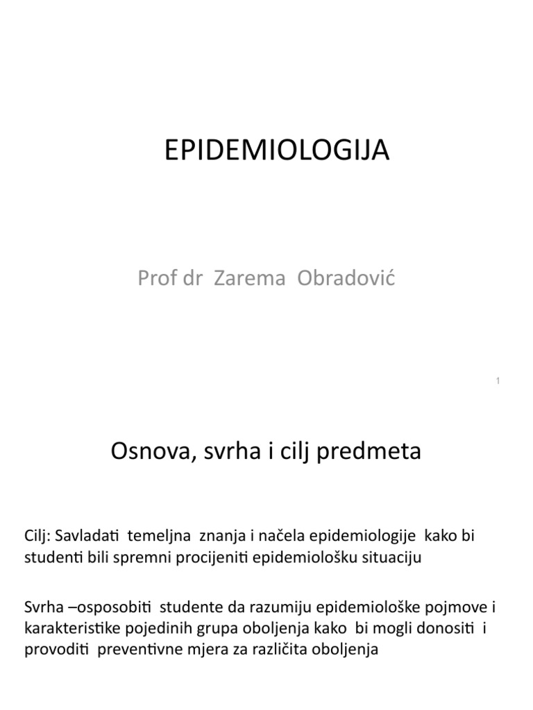 Epidemiologija Mostar Pdf