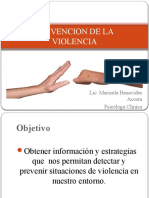 Prevencion de La Violencia