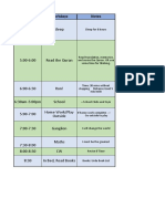 Time Table