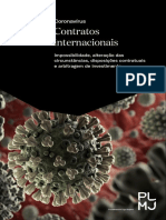 Contratos internacionais e Coronavírus: Impossibilidade, alteração de circunstâncias e arbitragem