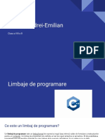 Limbaje de Programare