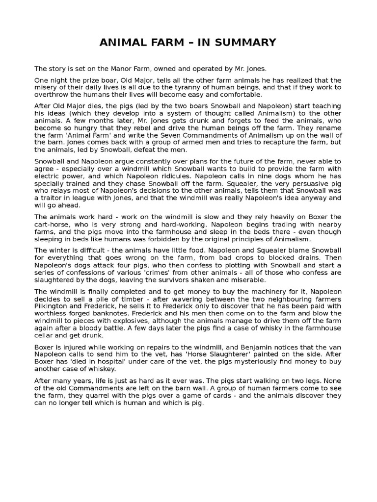 Animal Farm PDF | PDF