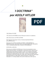 Adolf Hitler  Mi Doctrina