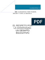 El Respeto Por La Diversidad, Un Desafio Educativo