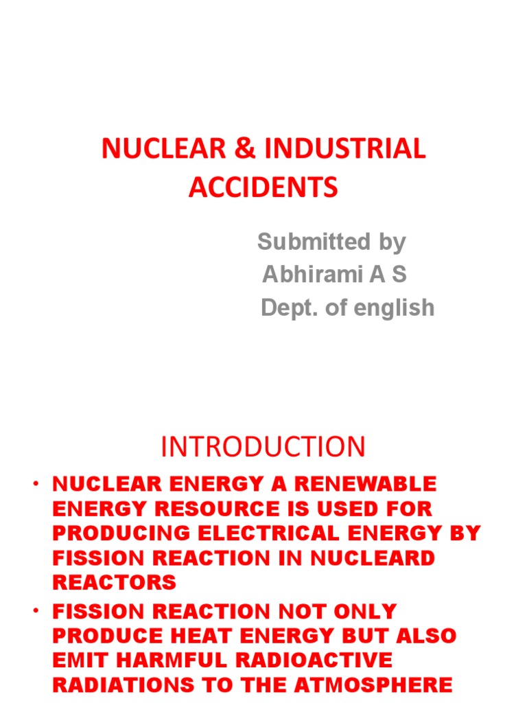 Nuclear & Industrial Accidents (Rukku) 11 PDF Nuclear Power Nuclear And Radiation
