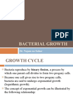 Bacterial Growth and Classification