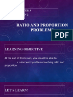 Ratio and Proportion Problems