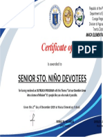 Certificate of Appreciatio1