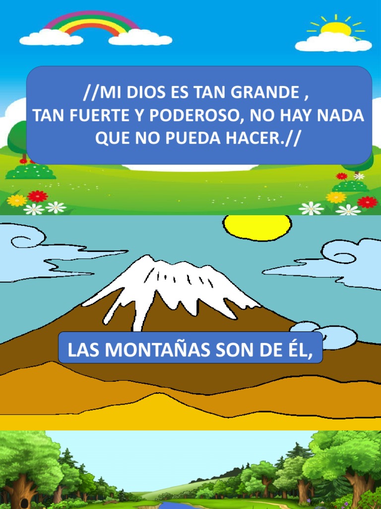 Mi Dios Es Tan Grande | PDF | Religión y espiritualidad, image size:768x1024