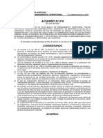 Pot - Paz de Ariporo - Casanare - Acuerdo No. 010 (148 Pag - 470 KB)