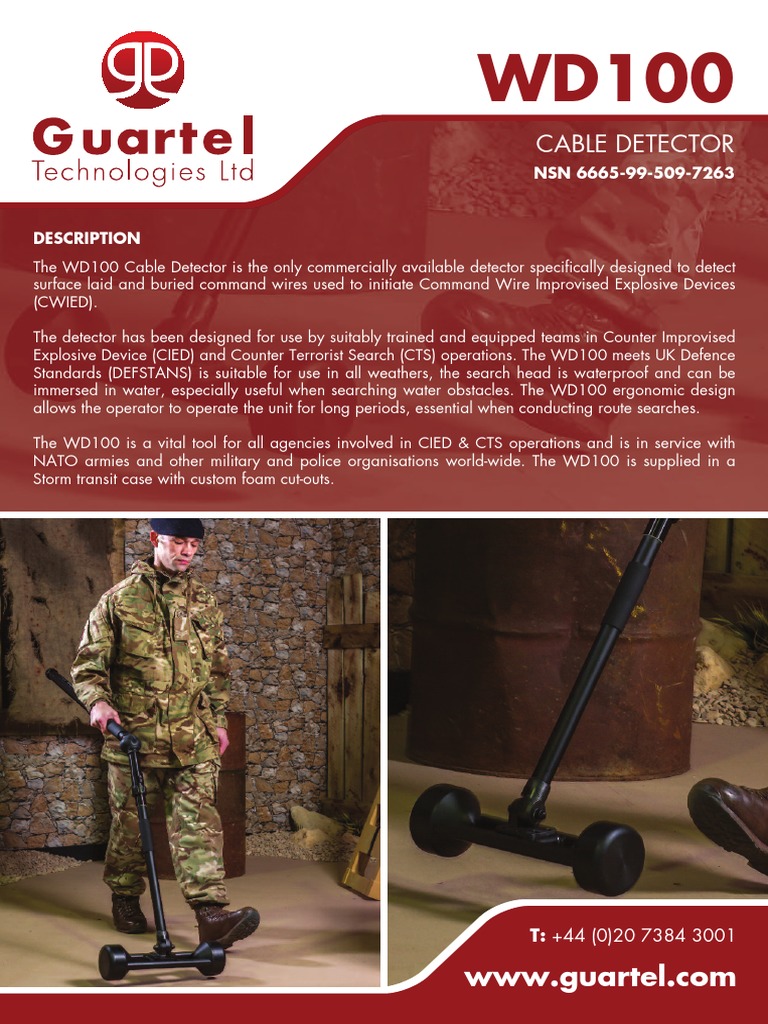 Guartel Data Sheet Wd100 3 | PDF | Manufactured Goods | Equipment