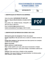 Saponáceo Pó segurança revisão