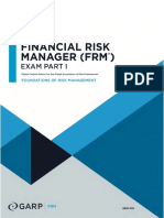 2018 FRM Exam Part I Book 1 Foundations of Risk Management