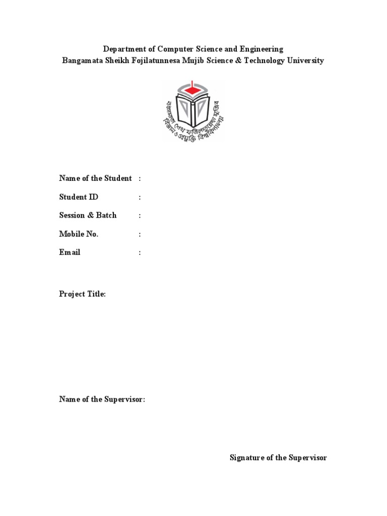 Student Project Submission Form | PDF | Computers