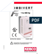 Keb Combivert f4 Power Stage Instruction Manual