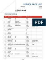 Passoh Graphics and Media Price List