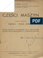 Wolski Kazimierz 1946 Czesci Maszyn T 2 Pednie I K