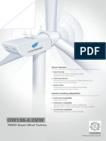 GW136-4.2MW: PMDD Smart Wind Turbine