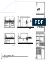 Proyecto Arquitectónico: Planta Asotea/ Casa Habitación / Amealco Nombre Del Propietario