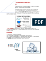 Estados de La Materia