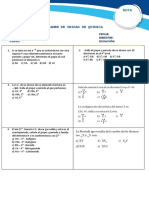 Examen 5to Quimica (18 Copias