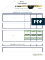 Ficha de Autoavaliação Geografia