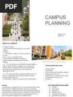 Campus Planning .Abirami K A