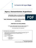 Descargue aquí el Pliego de condiciones particulares técnicas y especificaciones técnicas especiales (SC70332)