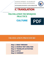 KHXHNV - Basic Translation Practice - Lesson 10 - Topic Practice 5 - Culture