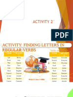 Finding Letters in Regular Verbs - Bianca Luna