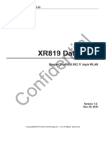 XR819 Datasheet V1.0-EN