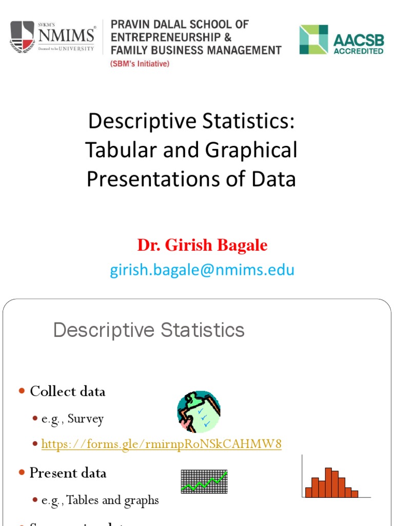 Session456Statistics For Data AnalyticsDr Girish Bagale