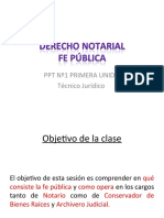 Derecho Notarial - Fe Publica