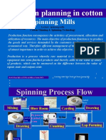 Lecture-1 Spinning Process Flow