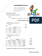 Organizo Mi Aprendizaje Tema 4