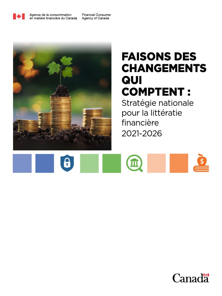 Litteratie Financiere Strategie 2021 2026 | PDF | Littératie | Canada