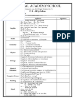 SYLLABUS FLT II 12 Math .Bio