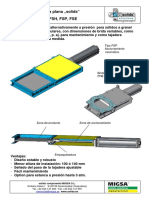 Informaciones para Tajadera Plana FSH FSP FSE 01