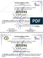 Diploma Aprovechamiento 2022 Presencial